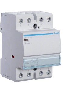 Stycznik 230V 3Z+1R/25A Hager ESC428 2