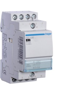 Stycznik 230V 4R 25A Hager ESC426 - hurtownia elektryczna Amper.pl 2