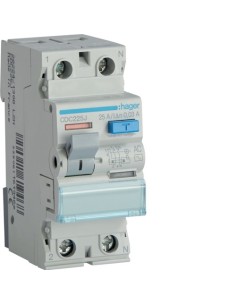 Wyłącznik różnicowoprądowy P302 25A 30mA AC Hager CDC225J - hurtownia elektryczna Amper.pl 2