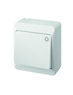 Hermes przycisk n t światło IP44 biały Elektro-Plast 0336-02 - hurtownia elektryczna Amper.pl 2