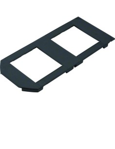 tehalit.GB-EG Ramka 48x48mm 2-krotna do GBVR300/400 PA czarny GBMBV23T2 Hager