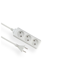 Przedłużacz trzykrotny bez uziemienia 3G 2P 1,5m Elgotech EPS-31,5 - hurtownia elektryczna Amper.pl