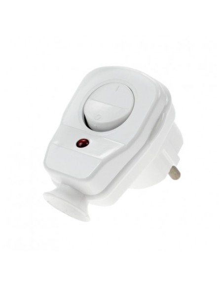 Wtyczka kątowa z wyłacznikiem i diodą 2P+Z IP20 PCE 9002216 - hurtownia elektryczna Amper.pl