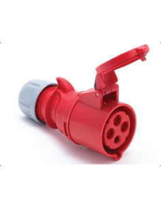 Gniazdo siłowe przenośne 3P+Z 16A 400V TWIST IP44 PCE 214-6 - hurtownia elektryczna Amper.pl 2