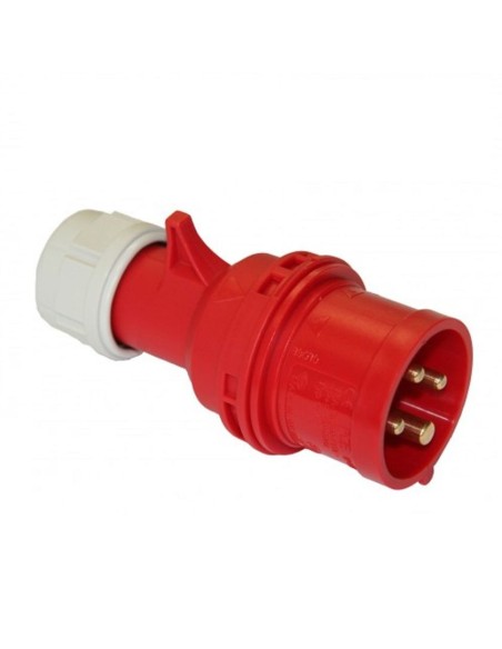 Wtyczka siłowa przenośna 3P+Z 32A 400V TWIST IP44 PCE 024-6