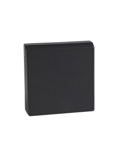 Merten, Płytka centralna System M gniazda 2p+PE Schuko, z klapką antracytowy Merten MTN2340-0414 Schneider 2