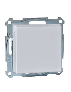 Gniazdo wtykowe SCHUKO z klapką i przesłoną, b.śrub., B.A, P, Sys M Merten MTN2310-0325 Schneider 2