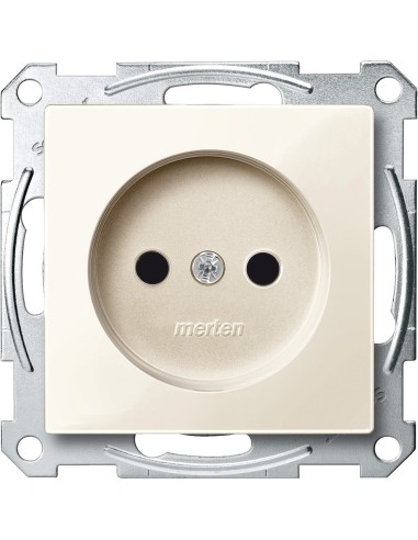 Gniazdo wtykowe bez uziemienia, z przesłoną, zaciski śrub., K, P, Sys M Merten MTN2000-0344 Schneider