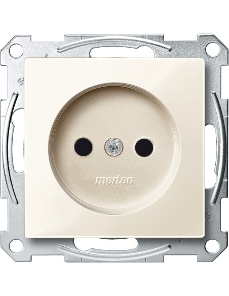 Gniazdo wtykowe bez uziemienia, z przesłoną, zaciski śrub., K, P, Sys M Merten MTN2000-0344 Schneider