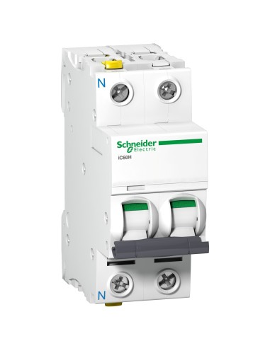 Wyłącznik nadprądowy iC60H-C6-1N C 6A 1N-biegunowy Acti9 A9F07606 Schneider