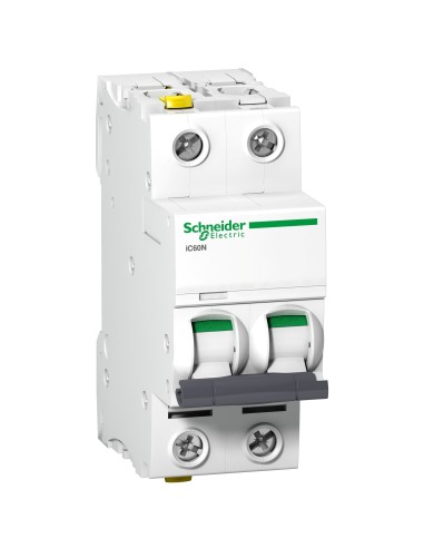 Wyłącznik nadprądowy iC60N-D16-2 D 16A 2-biegunowy Acti9 A9F05216 Schneider