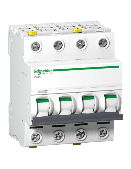 Wyłącznik nadprądowy iC60N-C4-4 C 4A 4-biegunowy Acti9 A9F04404 Schneider