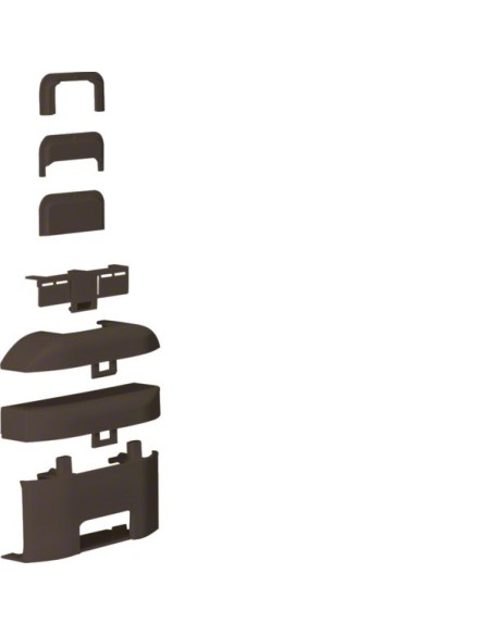 tehalit.ateha Rozgałęźnik do kanału 12x30, 3D, brązowy ATA123088014 Hager