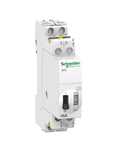 Rozszerzenie przekaźnika impulsowego iETL-16-111-24 16A 1NO/NC+1NO 24VAC/12VDC Acti9 A9C32116 Schneider