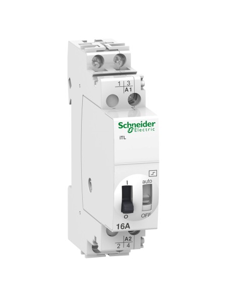 Przekaźnik impulsowy iTL-16-20-24 16A 2NO 24VAC/12VDC Acti9 A9C30112 Schneider