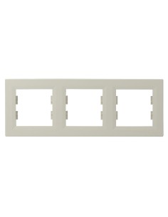 Asfora ramka 3-krotna pozioma krem EPH5800323 2