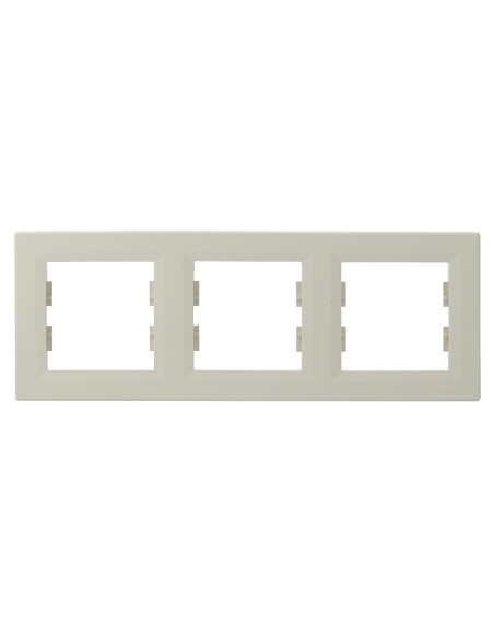 Asfora ramka 3-krotna pozioma krem EPH5800323