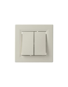 Asfora łącznik schodowy podwójny krem EPH0600123 2