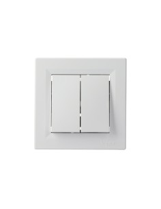 Asfora wyłącznik świecznikowy biały EPH0300121 - hurtownia elektryczna Amper.pl 2