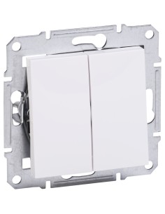 Asfora Łącznik świecznikowy bez ramki, biały EPH0301421 Schneider 2