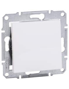 Asfora Łącznik jednobiegunowy bez ramki, biały EPH0101421 Schneider 2