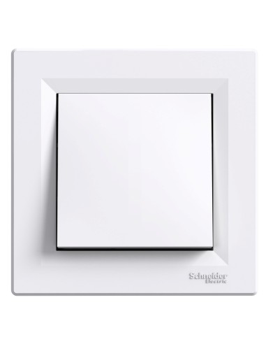 Asfora wyłącznik 1-biegunowy biały EPH0100121 - hurtownia elektryczna Amper.pl