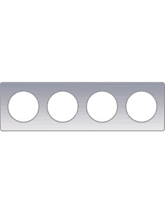 Odace Touch Ramka poczwórna, kolor INOX S53P808J Schneider 2