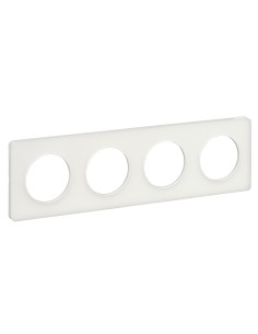 Odace Touch Ramka poczwórna, SZKLANA BIEL S52P808R Schneider 2