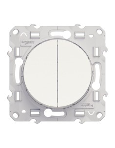 Odace Łącznik świecznikowy w kolorze białym S52D211 Schneider 2