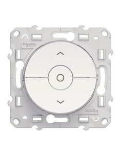 Odace Łącznik żaluzjowy 3 klawiszowy w kolorze białym S52D208 Schneider 2