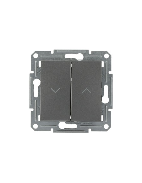 Asfora Przycisk żaluzjowy bez ramki, stalowy EPH1300162 Schneider