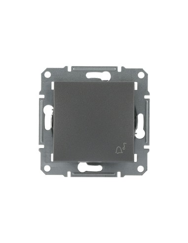 Asfora Przycisk "dzwonek" bez ramki, stalowy EPH0800162 Schneider