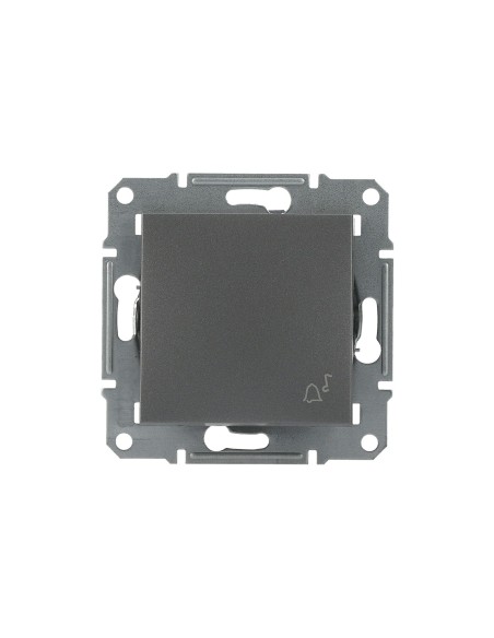 Asfora Przycisk "dzwonek" bez ramki, stalowy EPH0800162 Schneider