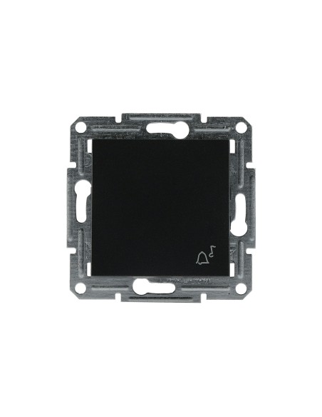 Asfora Przycisk "dzwonek" bez ramki, antracytowy EPH0800171 Schneider