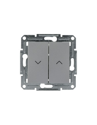 Asfora Przycisk żaluzjowy bez ramki, aluminiowy EPH1300161 Schneider