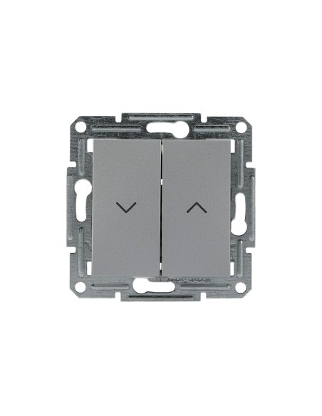 Asfora Przycisk żaluzjowy bez ramki, aluminiowy EPH1300161 Schneider
