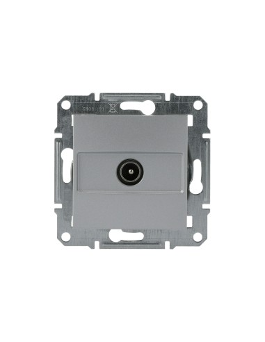 Asfora Gniazdo TV końcowe (1dB) bez ramki, aluminium EPH3200161 Schneider
