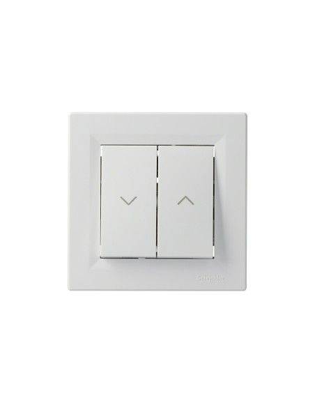 Asfora wyłącznik żaluzjowy biały EPH1300121 - hurtownia elektryczna Amper.pl