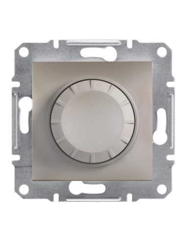 Asfora Ściemniacz RC (łacznik schodowy) bez ramki, brąz EPH6600169 Schneider