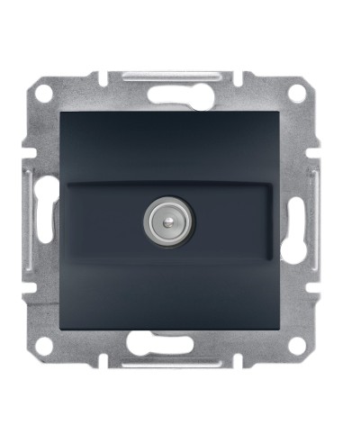 Asfora Gniazdo TV przelotowe (8dB), antracyt EPH3200371 Schneider