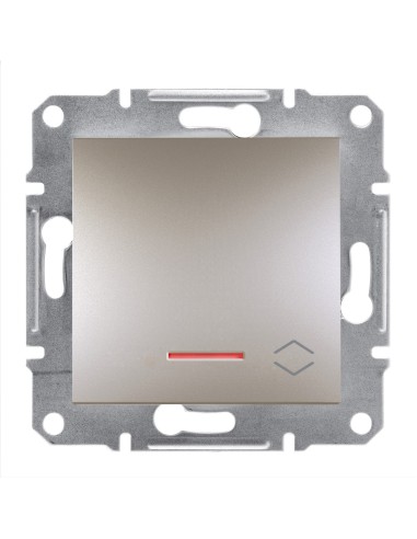 Asfora Łącznik schodowy z podśw. bez ramki, brązowy EPH1500169 Schneider