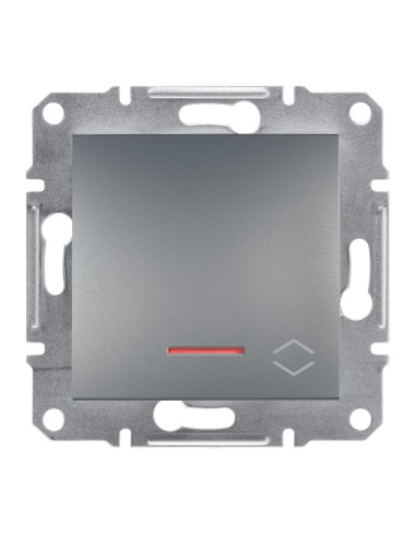 Asfora Łącznik schodowy z podśw. bez ramki, stalowy EPH1500162 Schneider