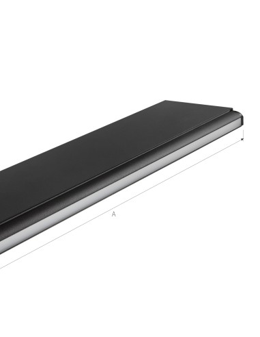 ALLDAY ASYMMETRIC 830 55W 230V 114cm 75st Black CASAMBI