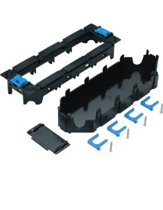 tehalit.GB-EG Puszka montażowa 4-krotna 45x45mm PC-ABS czarny GTVR400 Hager