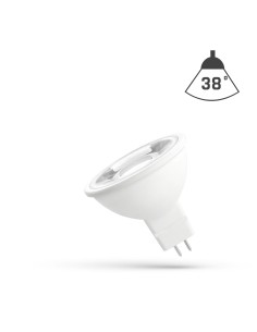 LED MR16 12V 4W SMD 38 st CW z soczewką SPECTRUM 2