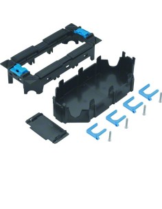 tehalit.GB-EG Puszka montażowa 3-krotna 45x45mm PC-ABS czarny GTVR300 Hager