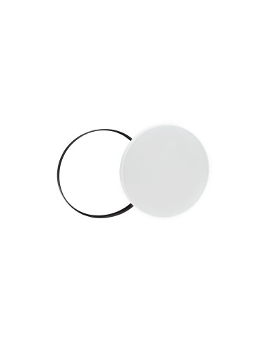 NYMPHEA BLACK & WHITE RINGS 24W NW 230V 115st IP54 IK04 FI320x52 BIAŁY/CZARNY OKRĄGŁA