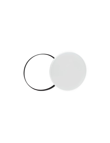 NYMPHEA BLACK & WHITE RINGS 18W WW 230V 115st IP54 IK04 FI250x52 BIAŁY/CZARNY OKRĄGŁA