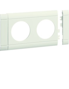 tehalit.WA Maskownica 2-krotna ABS bezhalogenowy krem GB080209001 Hager