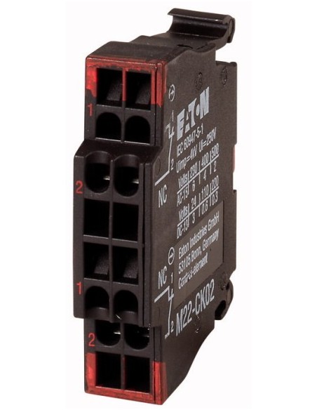 Styk pomocniczy 2R montaż czołowy M22-CK02 107899